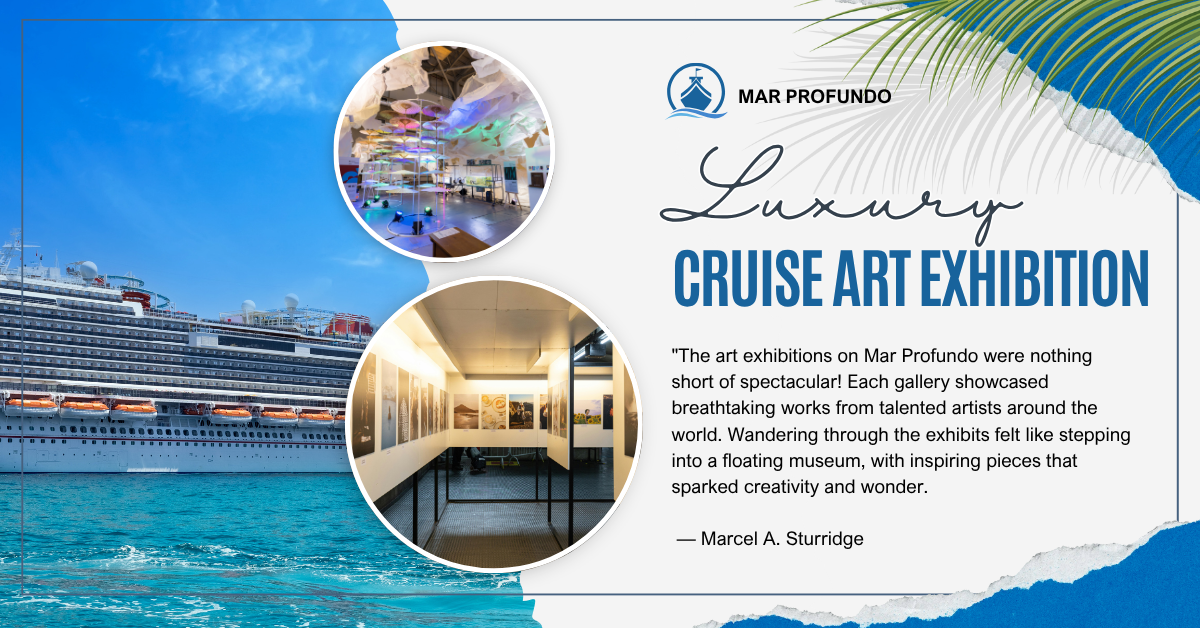 Blue and White Modern Cruise Party Facebook Ad (2)